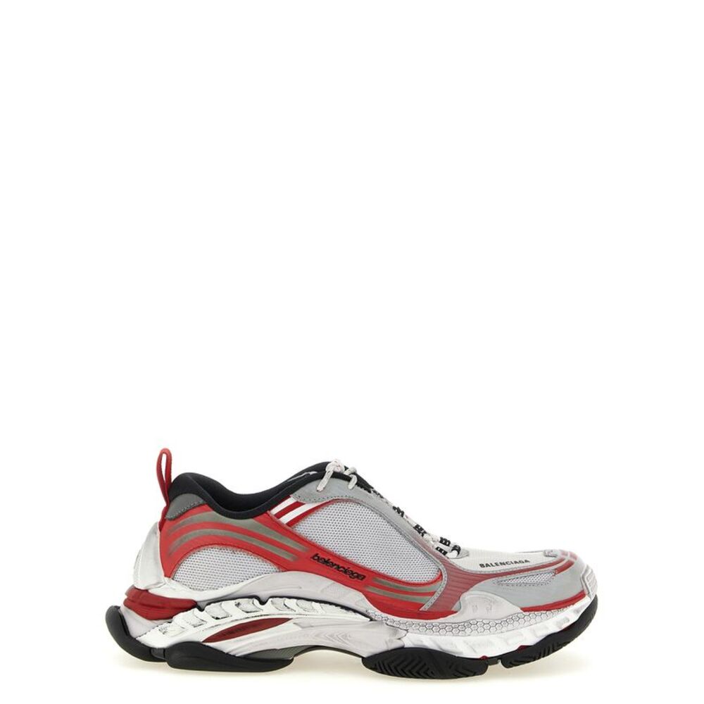 Balenciaga White Polyethylene Athletic Men's Sneakers